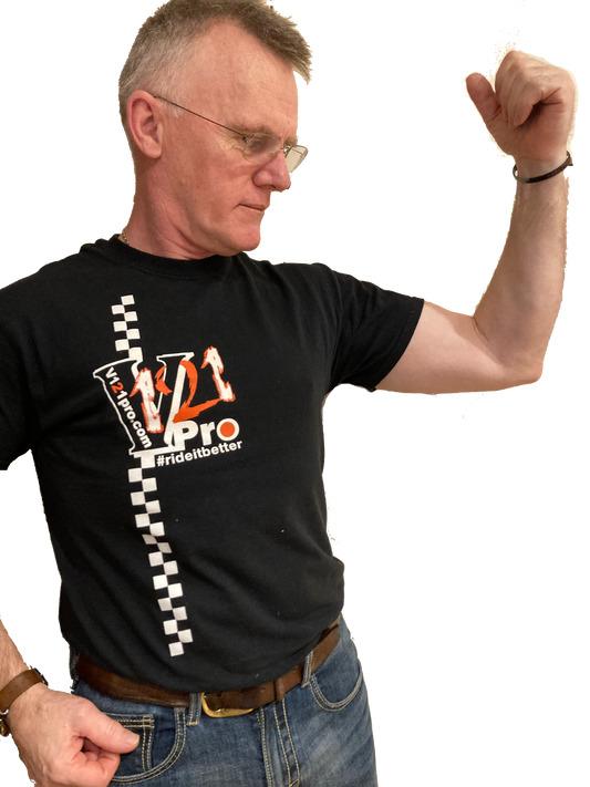 2023 V121 Pro coaching mantra T shirt large chequer