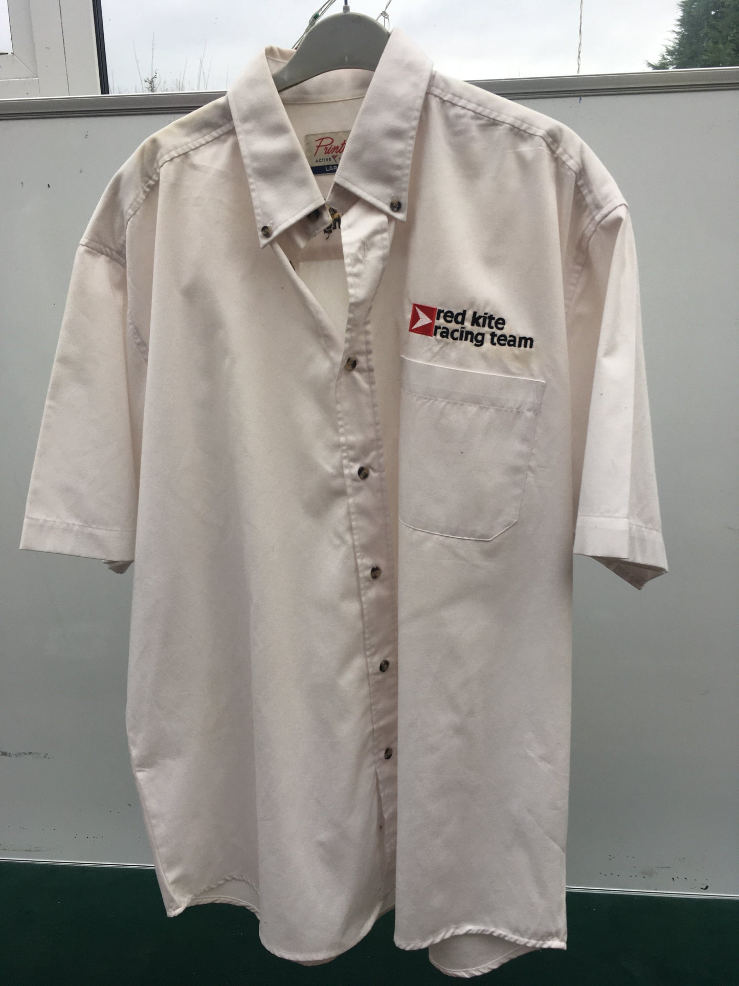 Motorsport memorabilia motorcycle team shirt - Red Kite Racing - Endurance L