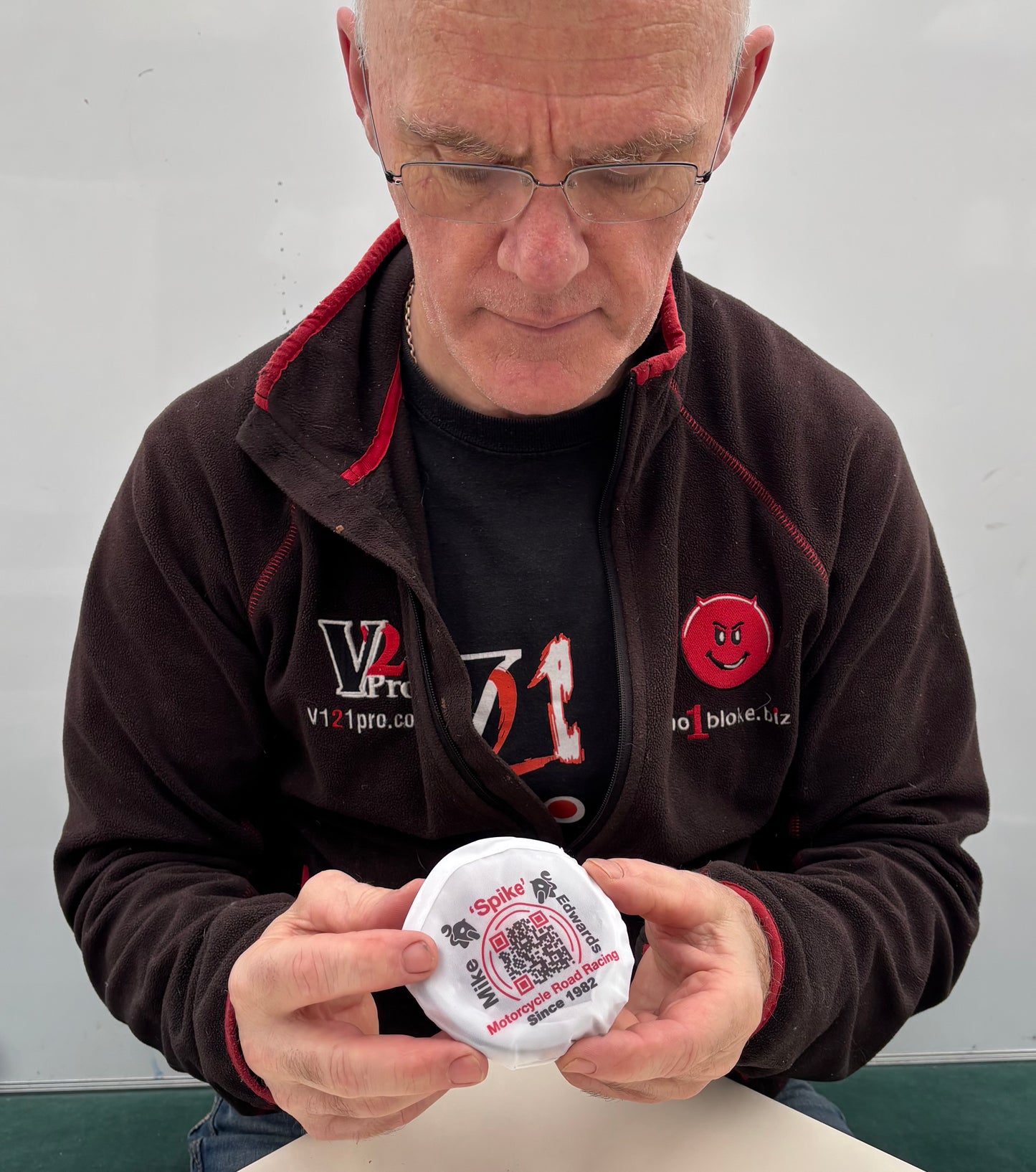 Folding flyer - frisbee - fan