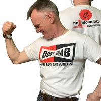Don't Grab - just roll and squeeze - braking mantra T shirt
