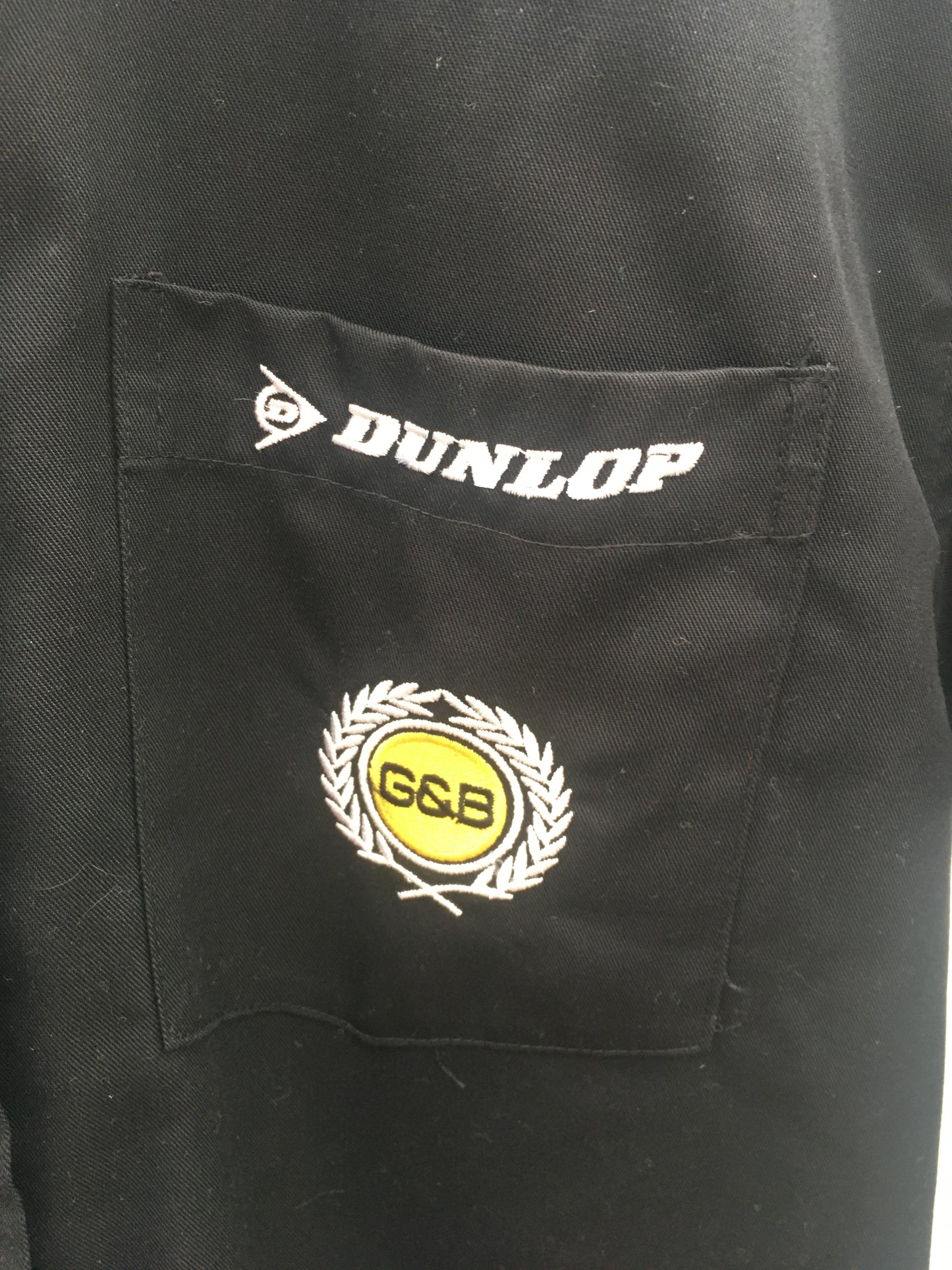 Dunlop Motorsport BSB G&B memorabilia motorcycle team shirt - M