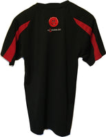 No1bloke sports shirt embroidered - black